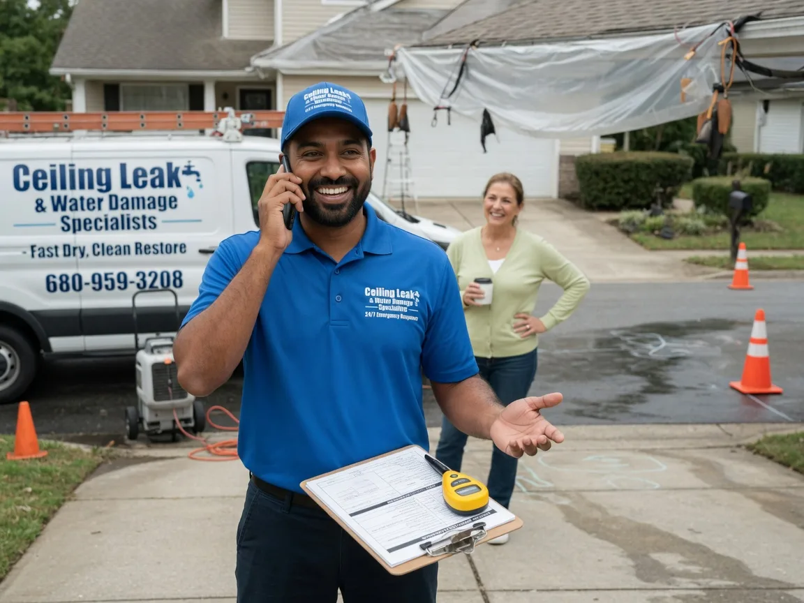 Ceiling Leak Cleanup South Carver, MA FAQs